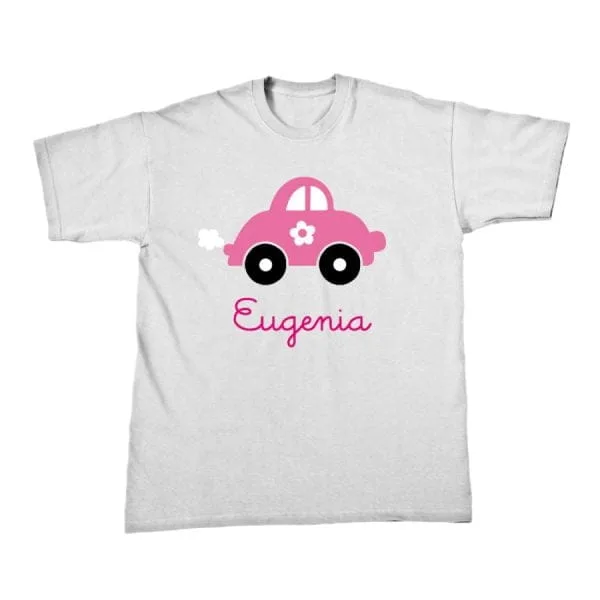 Camiseta coche flor - Imagen 8