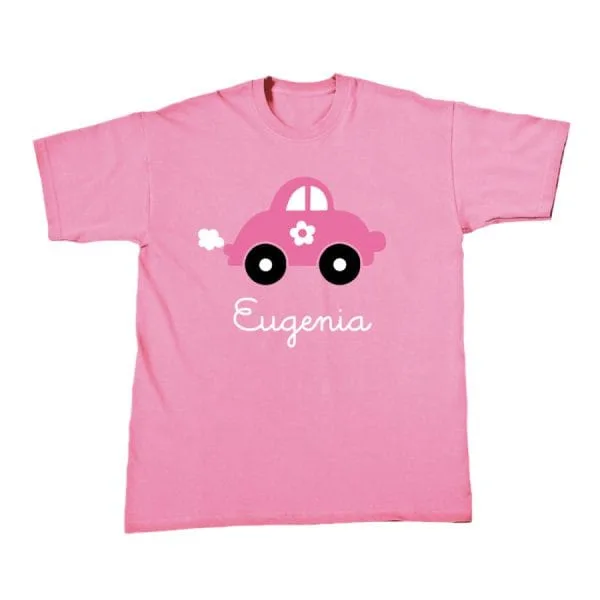 Camiseta coche flor - Imagen 9