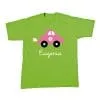 Camiseta coche flor - Imagen 12