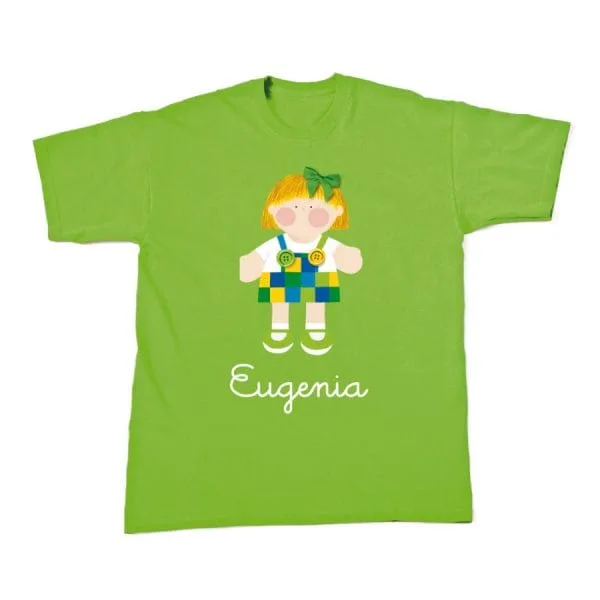 Camiseta cuadritos niña - Imagen 3