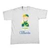 Camiseta cuadritos niño - Imagen 2