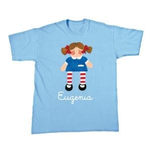 Camiseta patitas niña