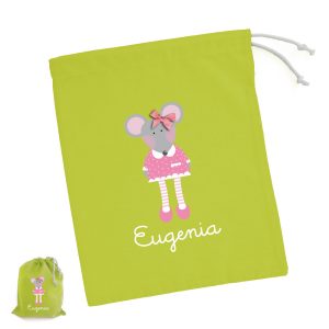 Bolsa merienda ratoncita