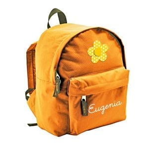 Motxilla mitjana flor