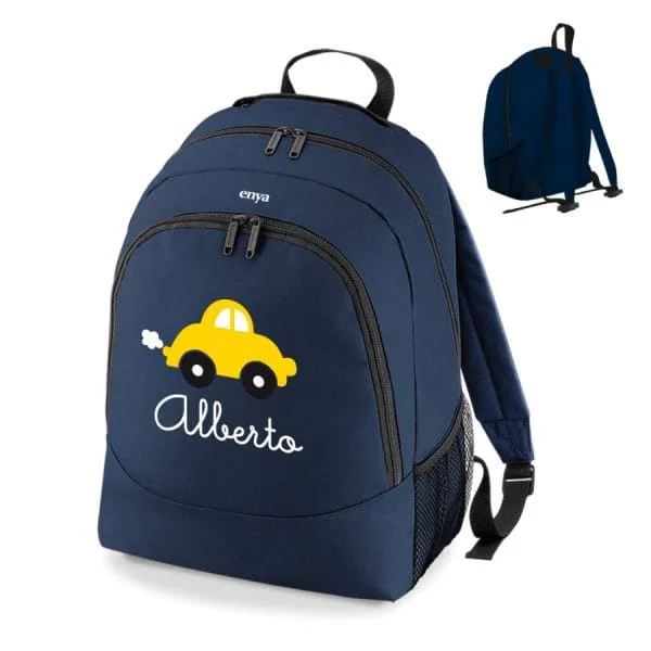 Mochila escolar grande coche - Imagen 3