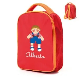 Mochila guardería patitas niño