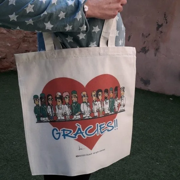 Bolsa algodón GRÀCIES