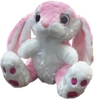 Conill de Peluix Assegut - Qualitat Super Soft (Rosa)