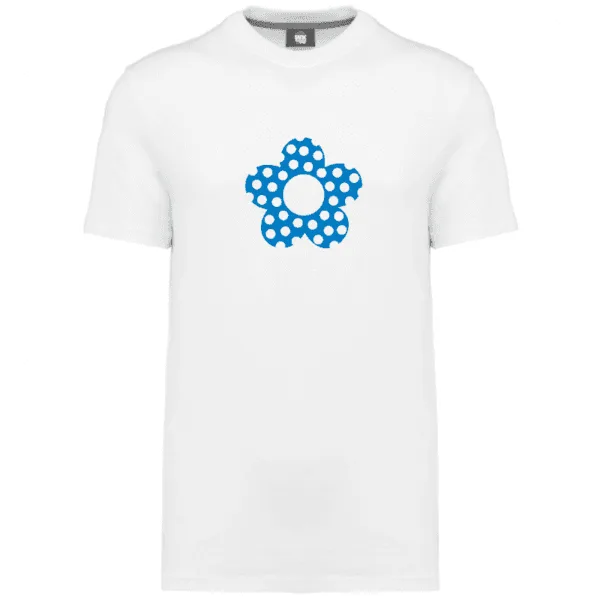 Camiseta TULIP flor azul