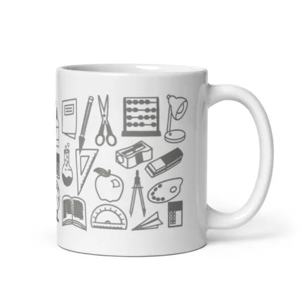 Taza MEJOR PROFE gris - Imagen 3