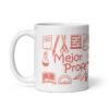 Taza MEJOR PROFE naranja