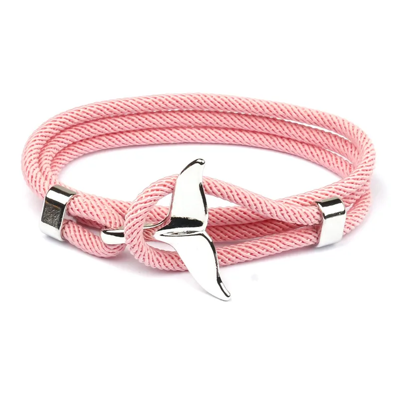 Polsera Cua de Peix Rosa
