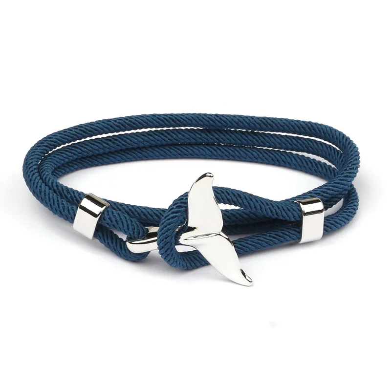 Polsera Cua de Peix Blau Marí